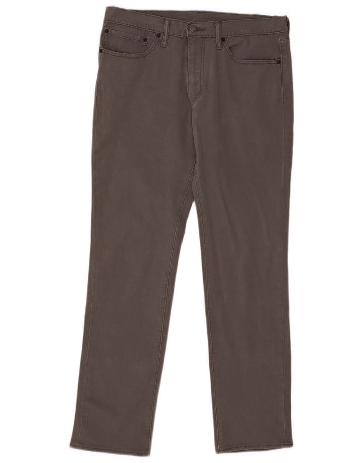 Jeans Levi's Uomo 511 Slim W34 L34 Cotone Grigio