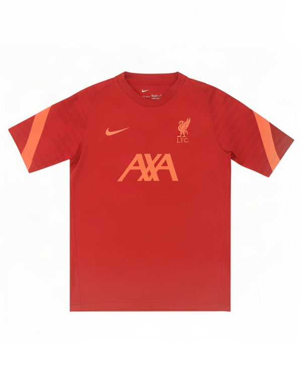 T-shirt grafica da ragazzo Nike Liverpool Top 13-14 anni XL colore rosso