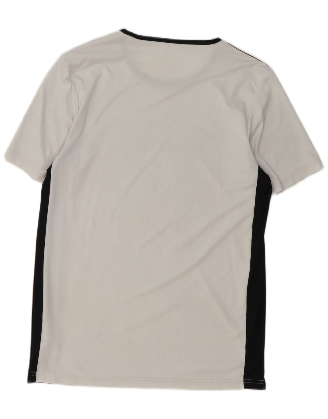 T-shirt Nike Aeroready da uomo, top in poliestere color block bianco medio
