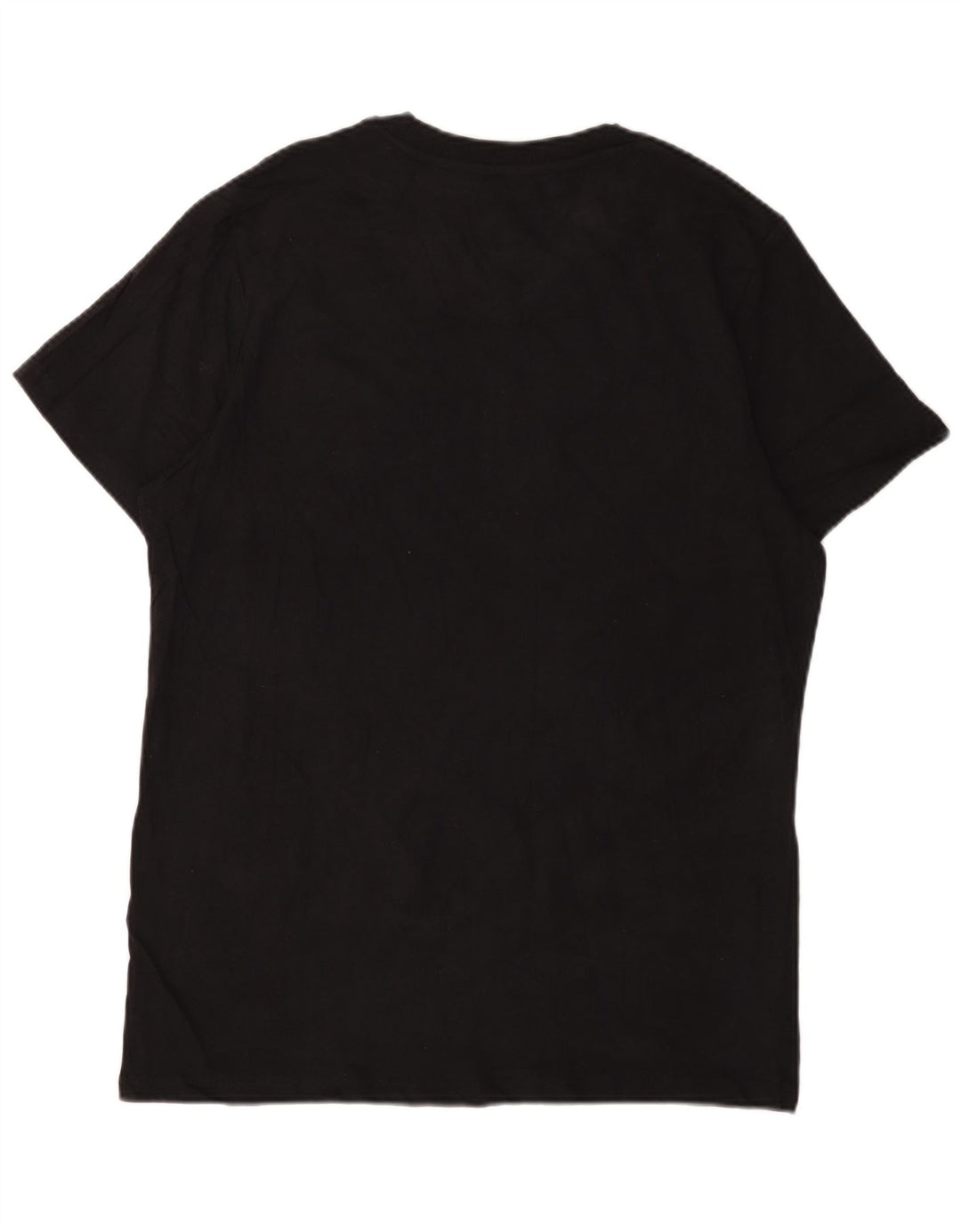 JACK & JONES T-shirt da uomo grande grande in cotone nero