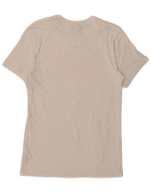 T-shirt grafica da uomo Nike Top Small in cotone bianco