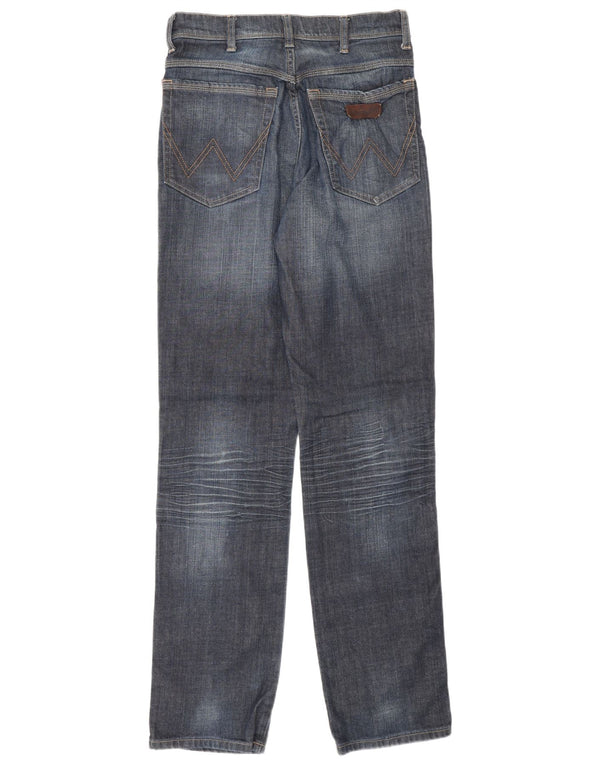 Jeans dritti elasticizzati Texas da uomo Wrangler W30 L34 cotone blu navy