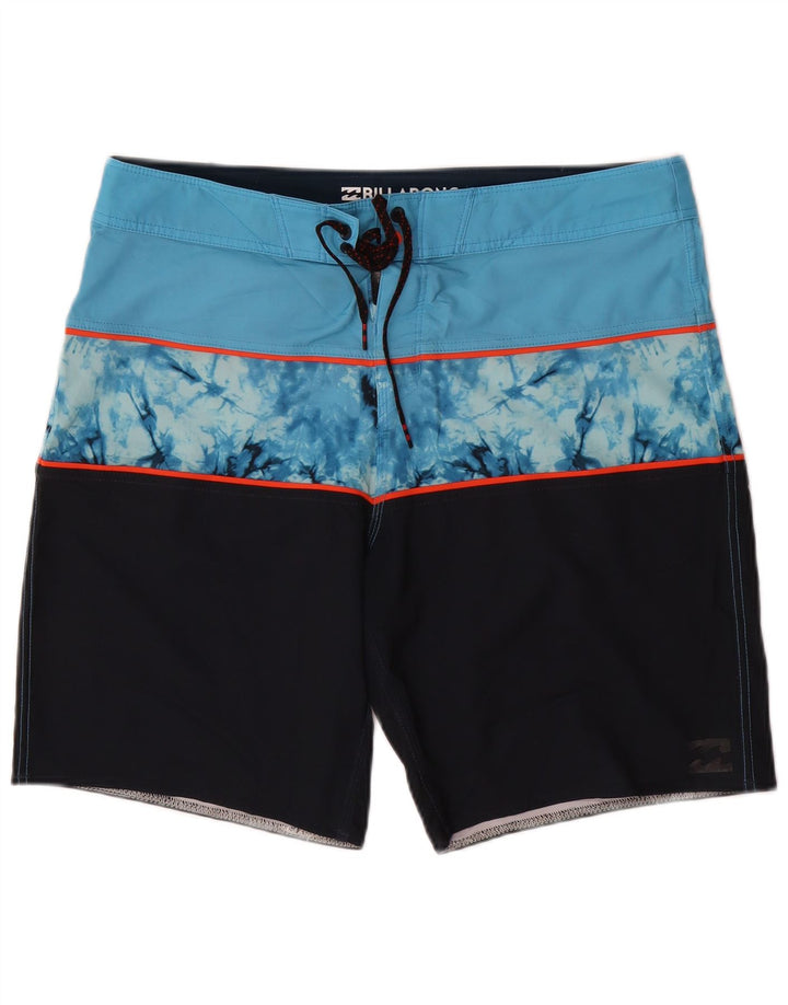 Pantaloncini da bagno da uomo BILLABONG Blu medio color block