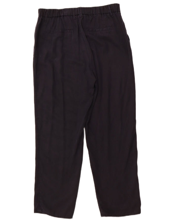 Pantaloni chino dritti da donna HOBBS UK 12 medi W30 L28 blu navy