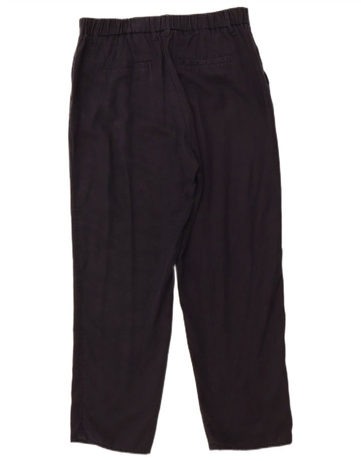 Pantaloni chino dritti da donna HOBBS UK 12 medi W30 L28 blu navy