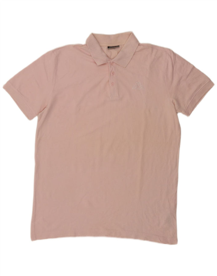 Polo Kappa Uomo XL Rosa Cotone