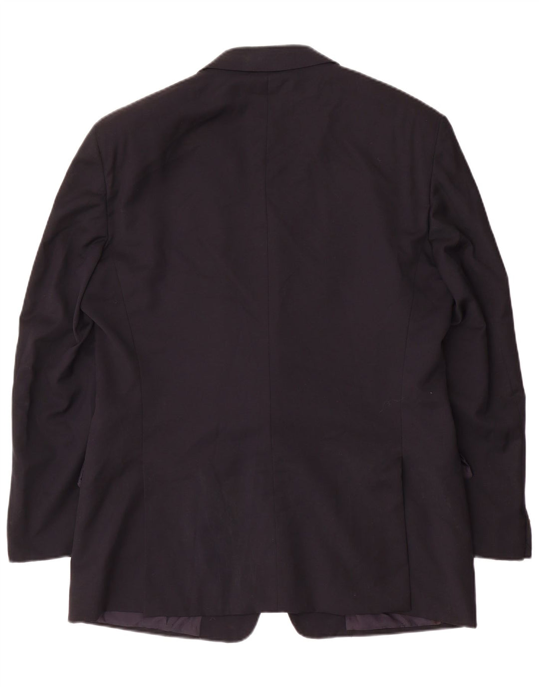 Giacca blazer da uomo a 2 bottoni Valentino IT 52 XL in lana blu navy