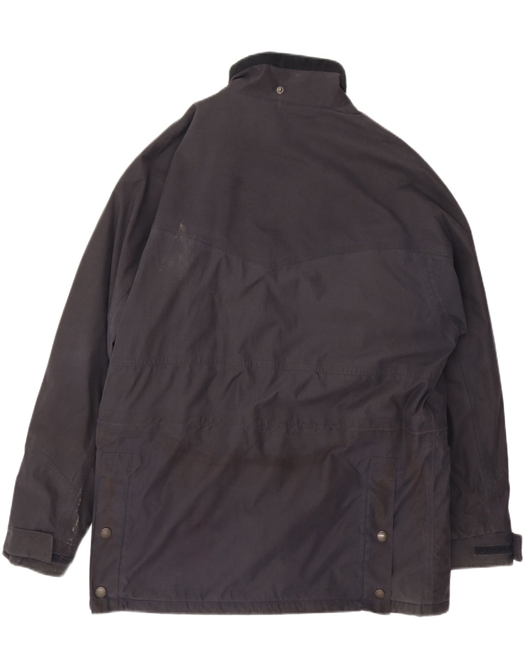 Giacca da uomo in cotone cerato Barbour UK 42 XL Blu Navy