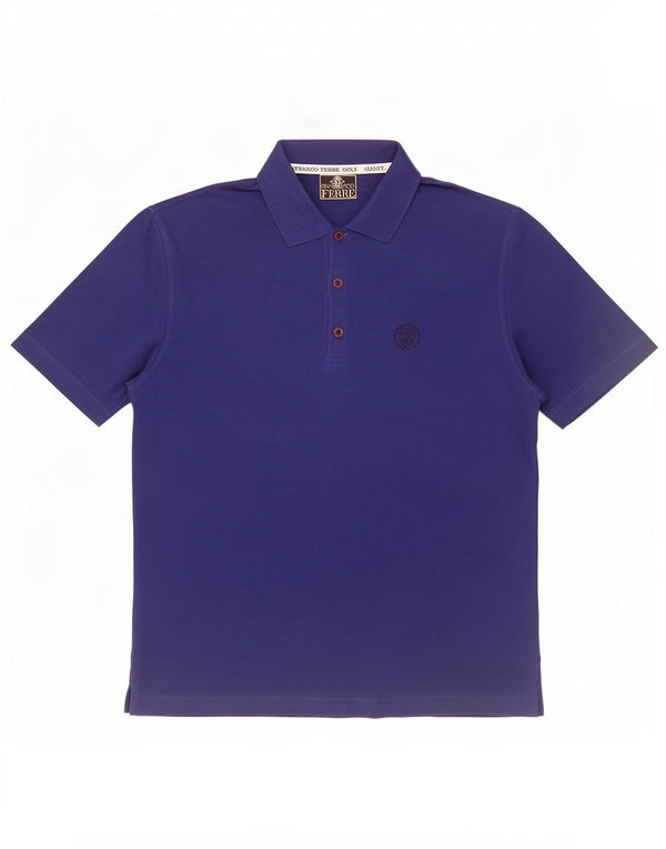 Polo Uomo Gianfranco Ferre XL Blu Cotone