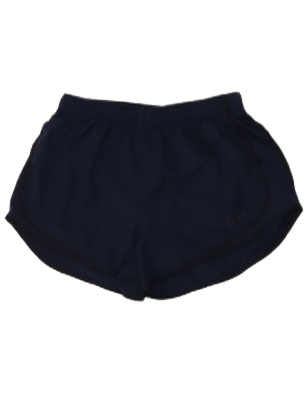 Pantaloncini sportivi Nike da donna Dri Fit UK 12 medio blu navy poliestere