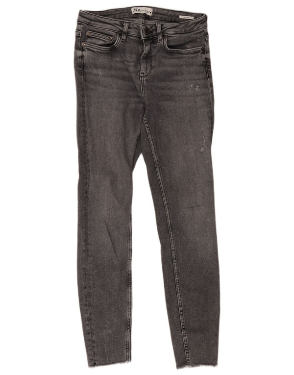 Jeans skinny da donna Zara EU 38 Small W28 L28 Grigio