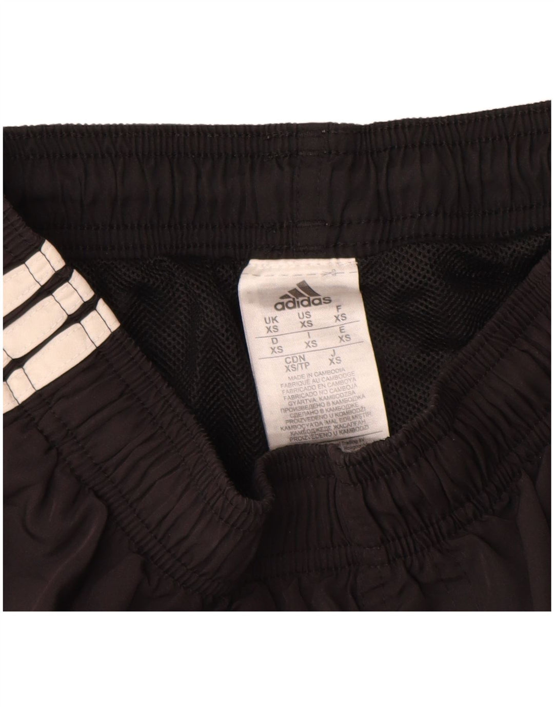 Pantaloncini sportivi Adidas da bambino 5-6 anni XS poliestere nero