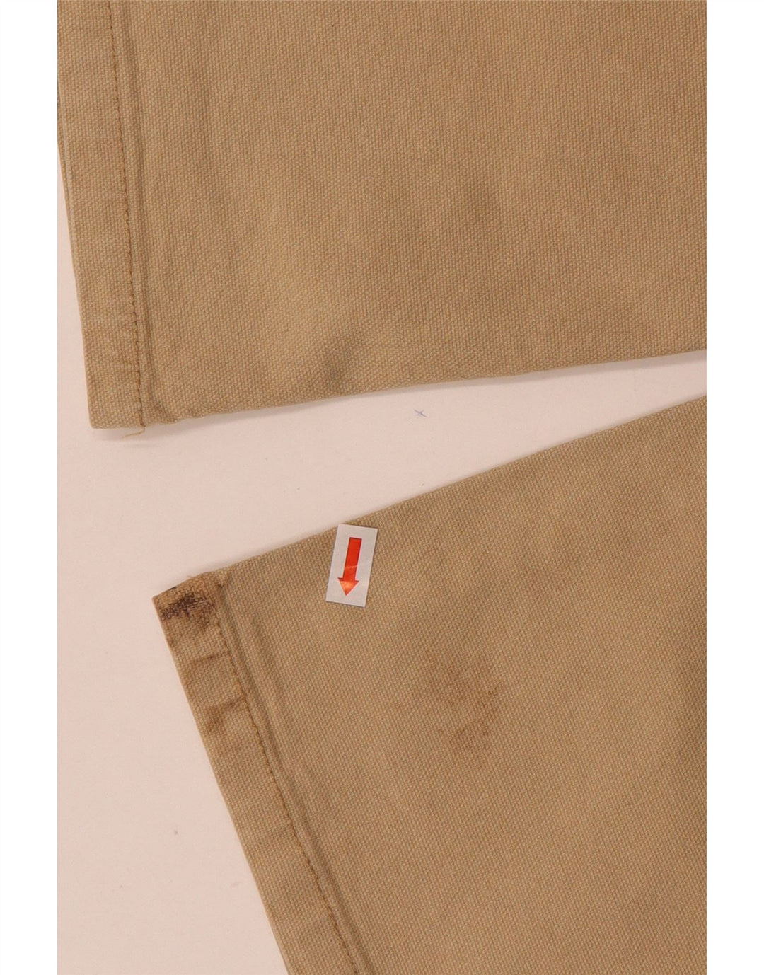 Levi's Uomo 525 Bootcut Pantaloni Casual W30 L32 Cotone Beige