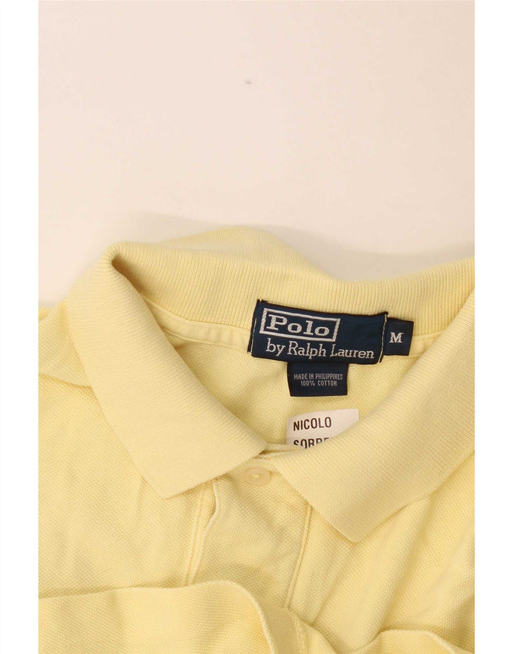 Polo Ralph Lauren Camicia da uomo in cotone giallo medio