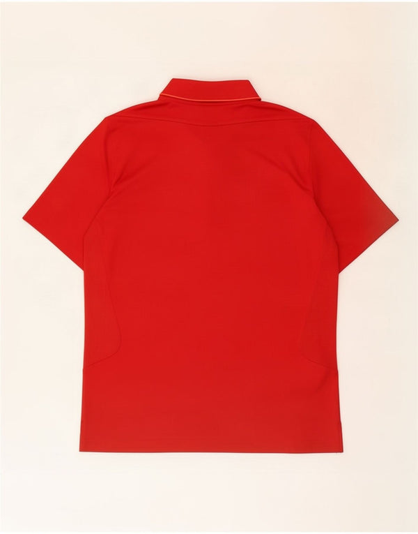 Polo Adidas Climacool da uomo XL rossa