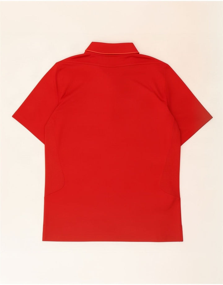 Polo Adidas Climacool da uomo XL rossa