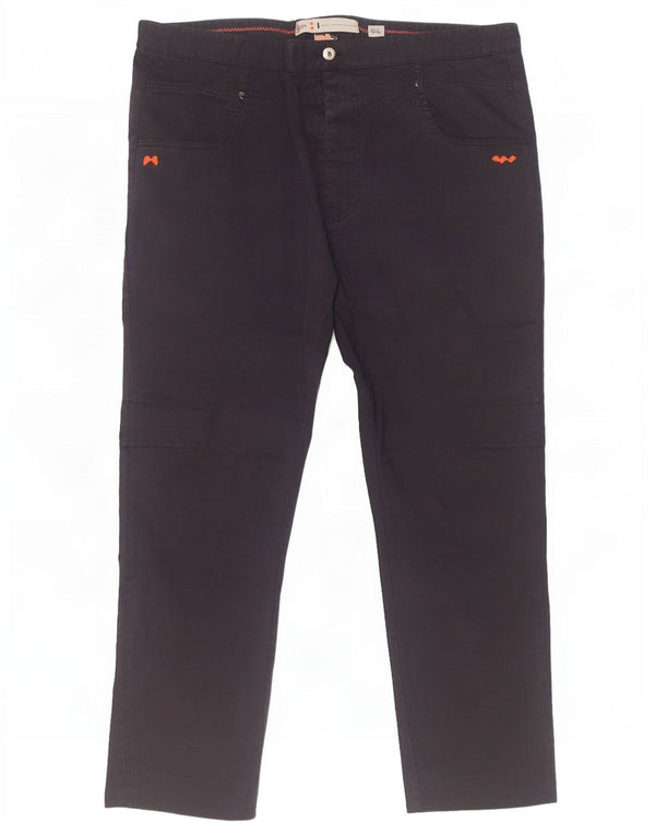 Pantaloni casual slim da uomo Slam IT 54 2XL W38 L27 Cotone blu navy