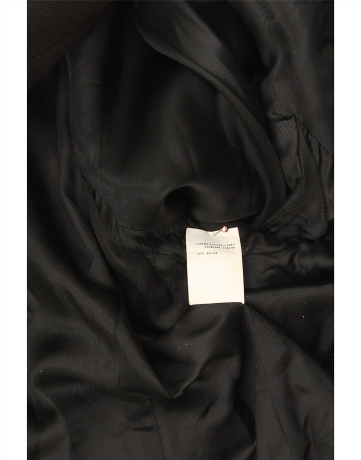 Soprabito da donna Philosophy Di Alberta Ferretti UK 12 medio nero