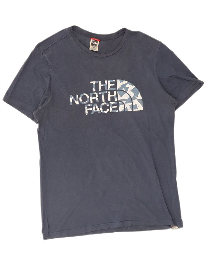 T-shirt grafica da uomo The North Face Top blu medio