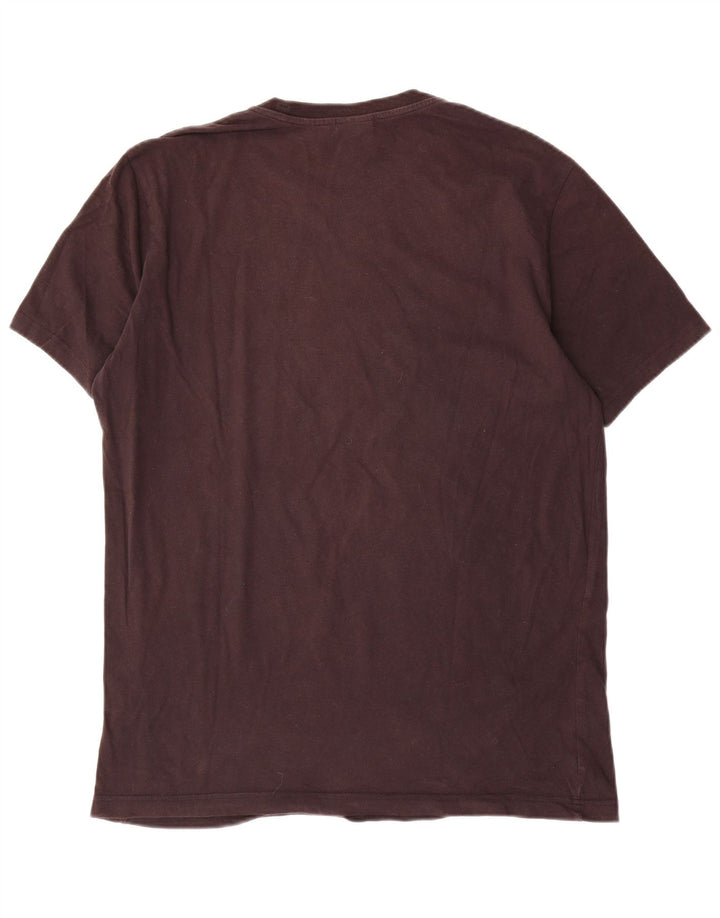 T-shirt grafica da uomo Champion Top grande marrone