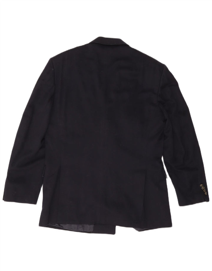 Giacca blazer doppiopetto da uomo BELVEST IT 52 XL Lana blu navy