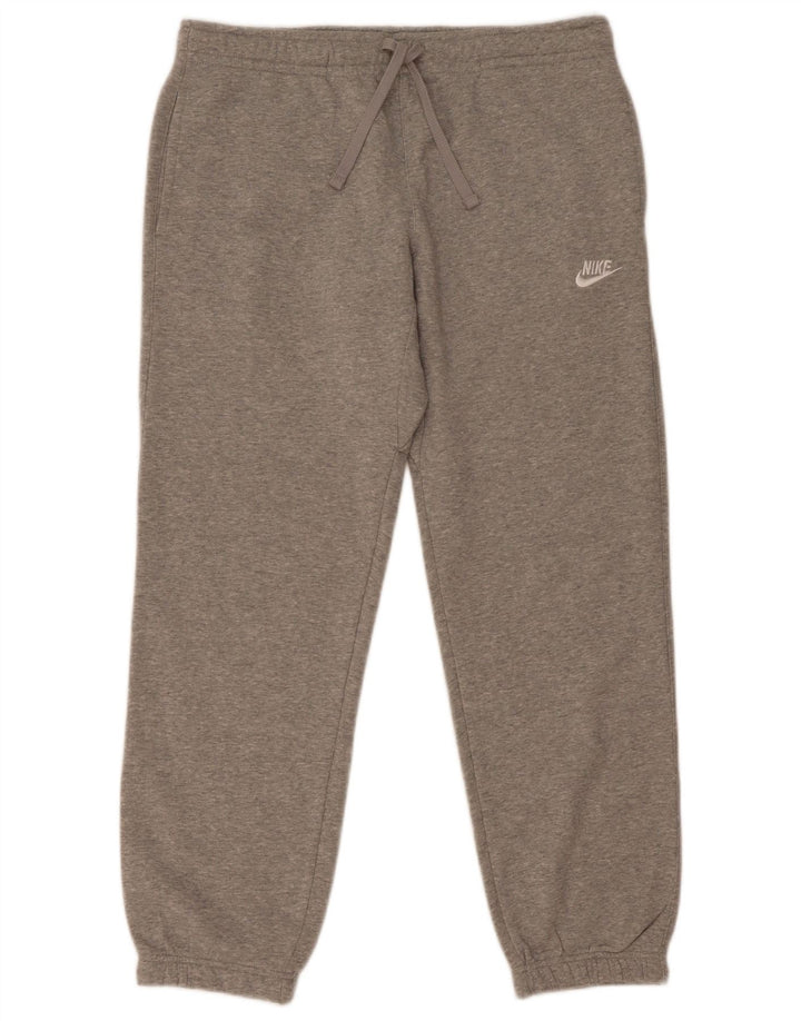 Pantaloni da tuta da uomo Nike Joggers in cotone grigio medio