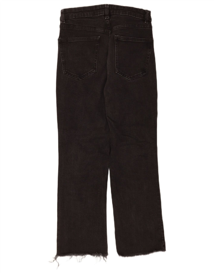 Jeans dritti da donna Zara EU 40 medi W30 L25 neri