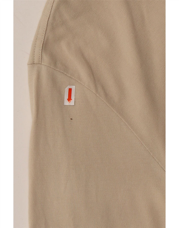 KAPPA Mens Polo Shirt Medium Beige Cotton Vintage Kappa and Second-Hand Kappa from Messina Hembry 