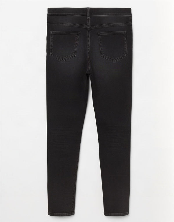 Jeans Jeggings da donna Marks & Spencer UK 14 Large W32 L27 Cotone nero