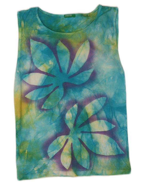 Canotta da donna Benetton UK 4 XS multicolore Tie Dye