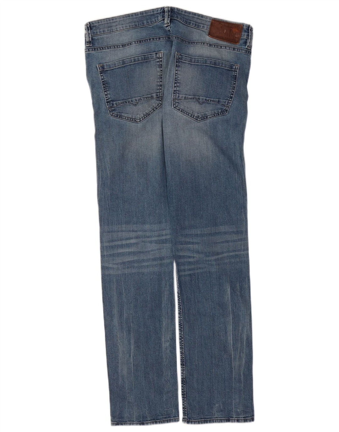 Jeans dritti da uomo Hugo Boss W32 L32 cotone blu