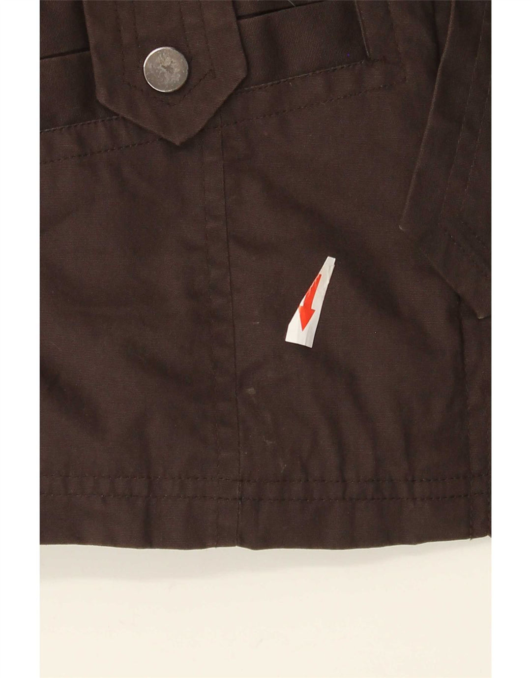 Giacca utility da donna Zara UK 10 piccola in cotone marrone