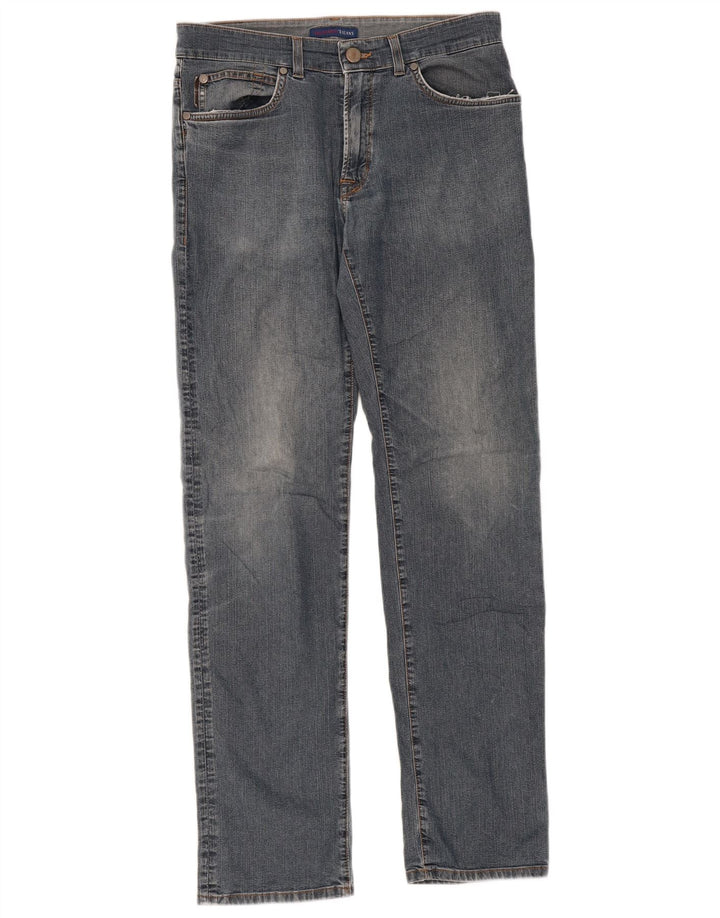 Jeans Dritti Donna Trussardi W32 L32 Blu