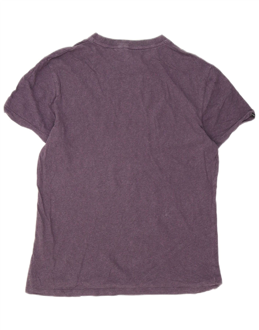 T-shirt da uomo Superdry Top in cotone viola medio