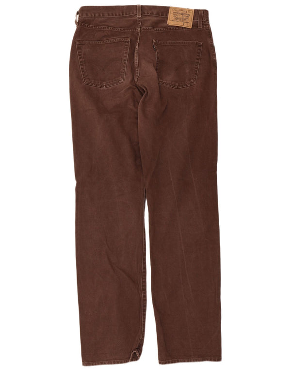 Levi's Uomo 501 Jeans dritti W36 L34 Cotone Marrone