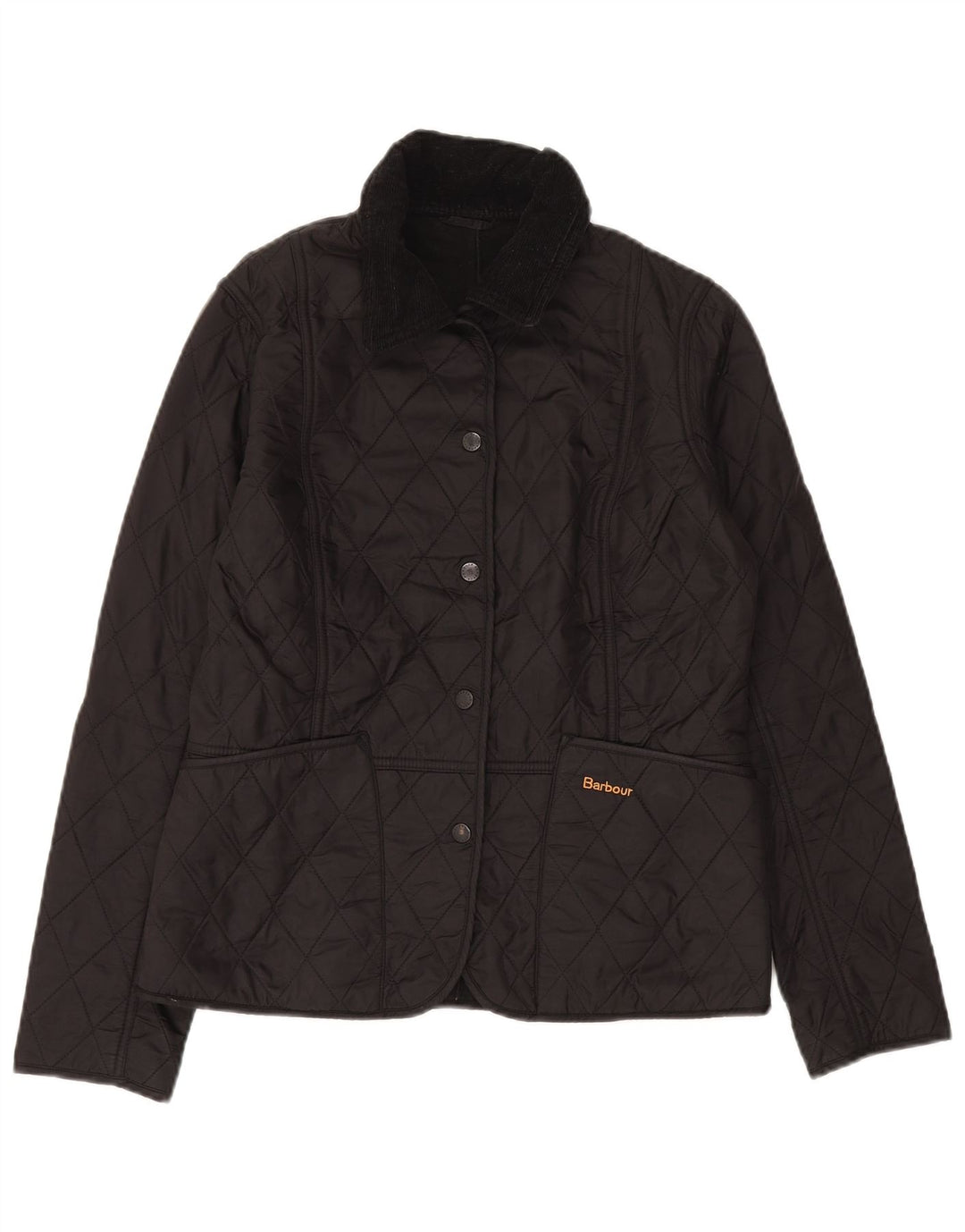 Giacca trapuntata da donna Barbour UK 10 Small nera in poliammide