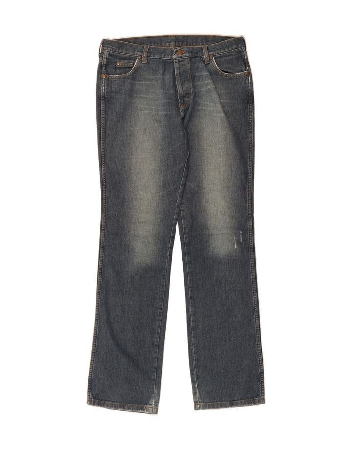 Jeans dritti Evolution da uomo WRANGLER W36 L36 cotone blu