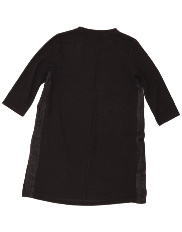 Abito a trapezio da donna Zara con maniche a 3/4 UK 14 grande nero