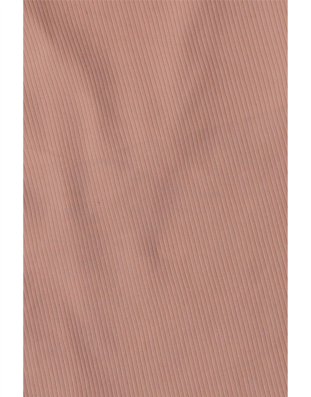 Topshop Donna Crop Top Manica Lunga UK 12 Cotone Rosa Medio