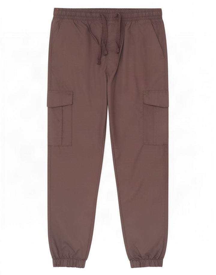 Pantaloni cargo da jogging da uomo French Connection medi W32 L29 poliestere grigio