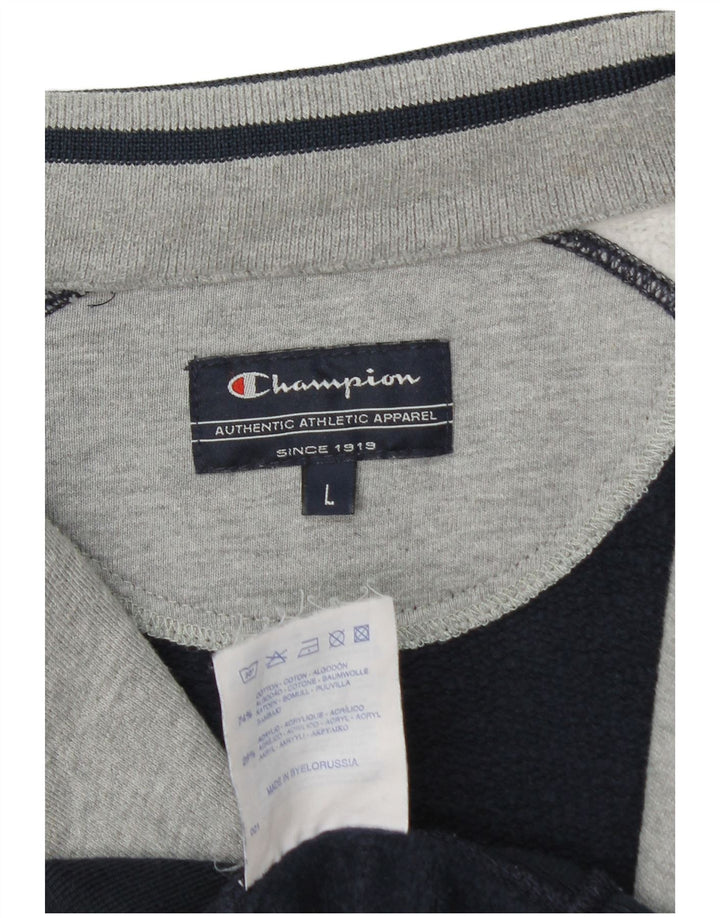 Giacca da tuta Champion Heritage Classics da uomo grande blu navy