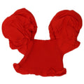 Top corto da donna Zara con spalle scoperte UK 8 piccolo rosso