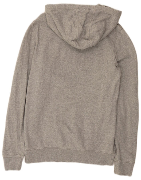 Maglione con cappuccio grafico da uomo Tommy Hilfiger Regular Fit in cotone grigio medio
