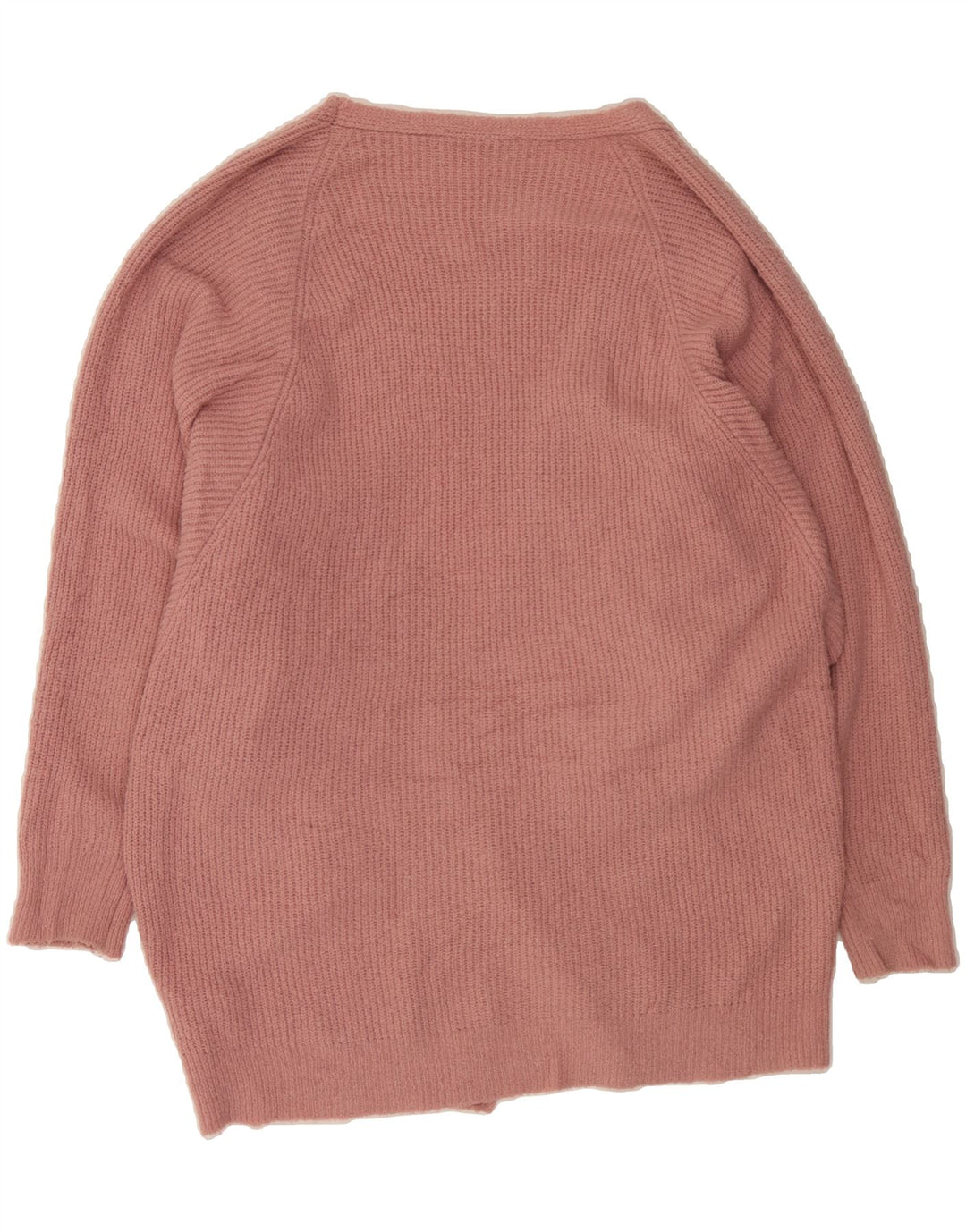 OASIS Womens Oversized Longline Open Cardigan Sweater UK 10 Small Pink Vintage Oasis and Second-Hand Oasis from Messina Hembry 