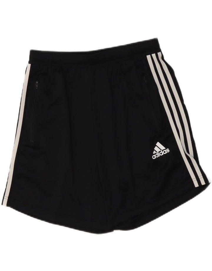 Pantaloncini sportivi ADIDAS Aeroready da uomo medio nero in poliestere