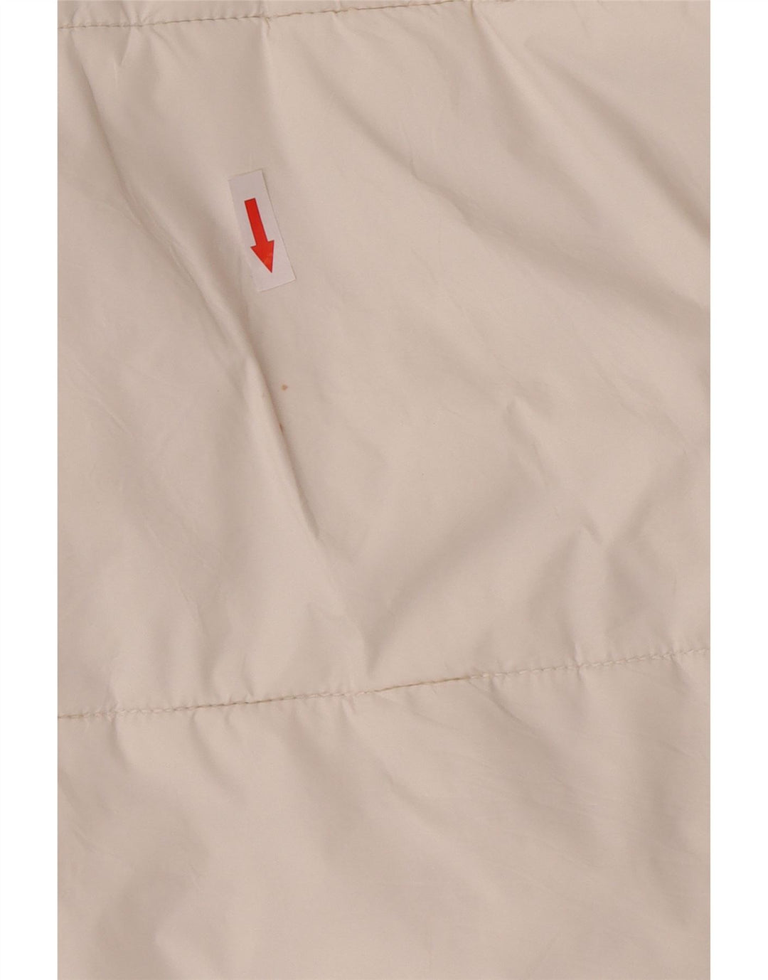 Giacca imbottita vestibilità ampia da uomo Zara UK 36 piccola poliestere bianco