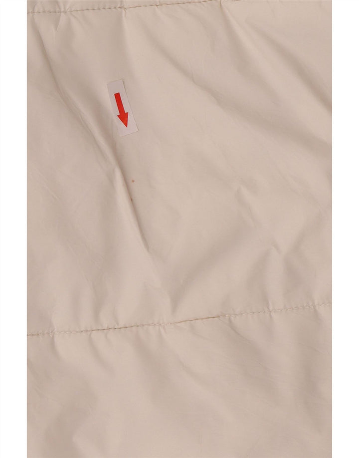 Giacca imbottita vestibilità ampia da uomo Zara UK 36 piccola poliestere bianco