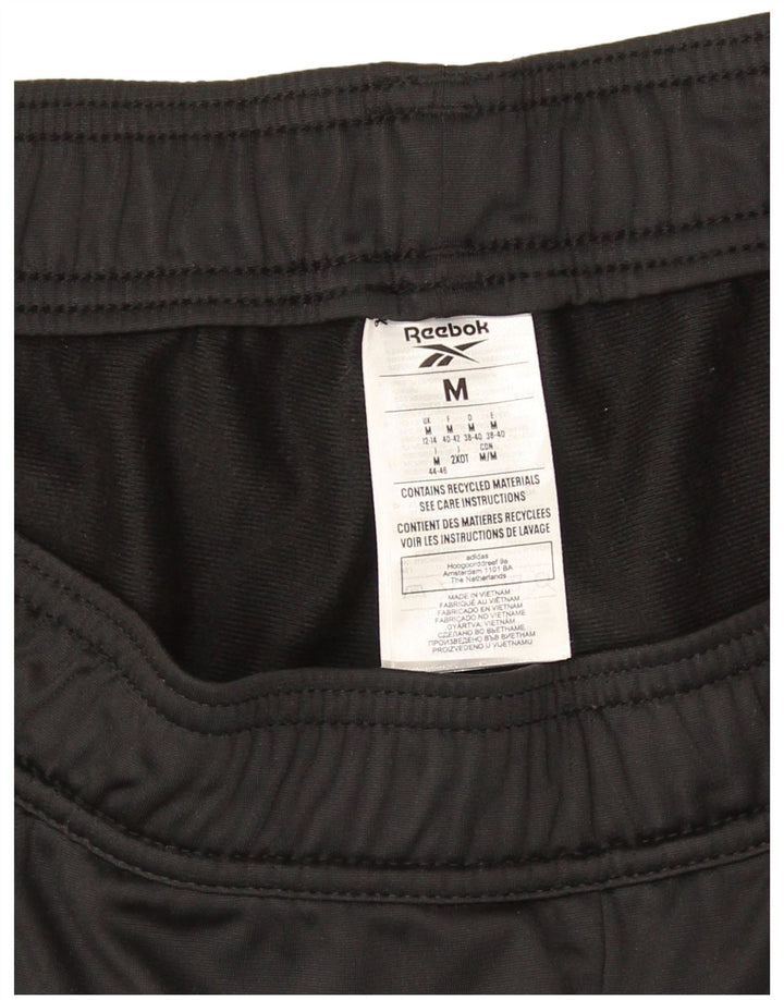Pantaloni da tuta da donna Reebok Joggers UK 12/14 Medium Nero Poliestere