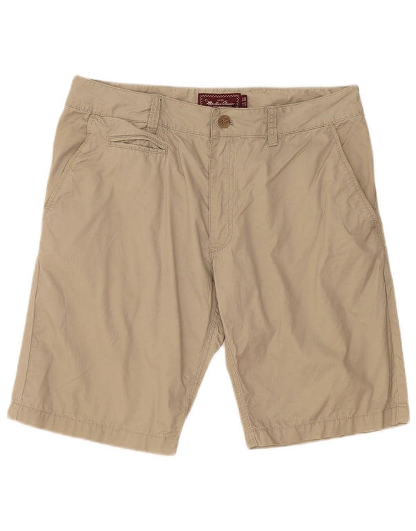 Pantaloncini chino da uomo Marlboro Classics EU 50 Large W36 Khaki