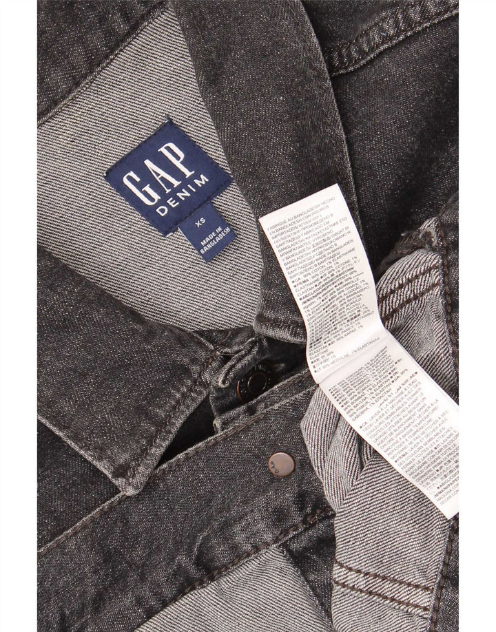 Giacca di jeans da uomo Gap UK 34 XS Cotone grigio